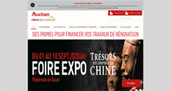Desktop Screenshot of prime-eco-energie.auchan.fr